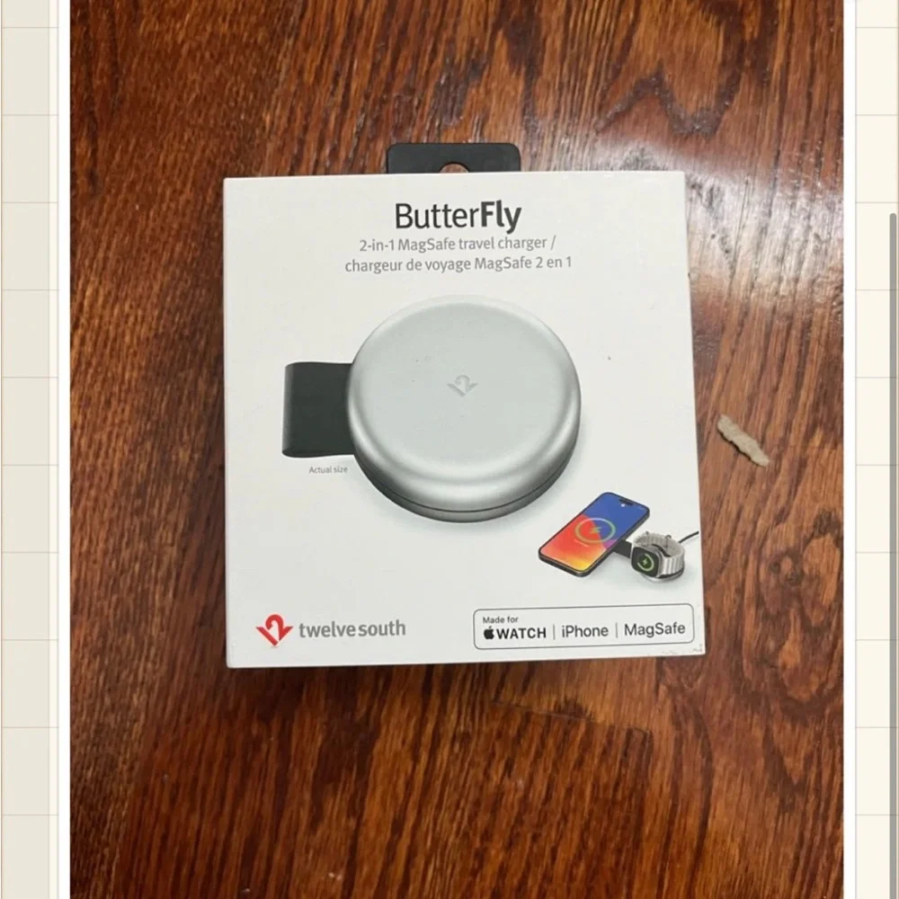 Twelve South Butterfly 2-in-1 Compact Foldable Wireless Charger